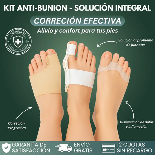 KIT ANTI-BUNION ORTOPÉDICO
